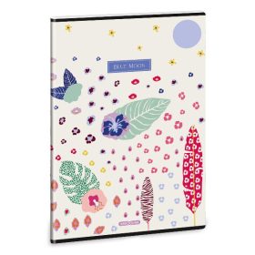   Füzet sima ARS UNA A/4 40 lapos Extra kapcsos Cream Hibiscus