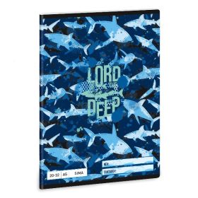 Füzet sima ARS UNA A/5 32 lapos 20-32 Lord Of The Deep