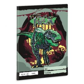 Füzet sima ARS UNA A/5 32 lapos 20-32 T-Rex