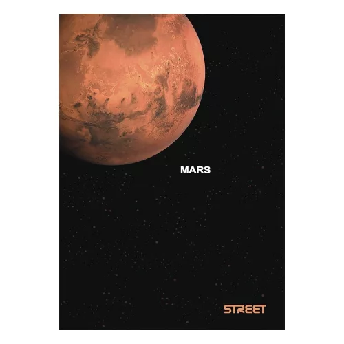 Füzet kockás STREET A/4 54 lapos Planets