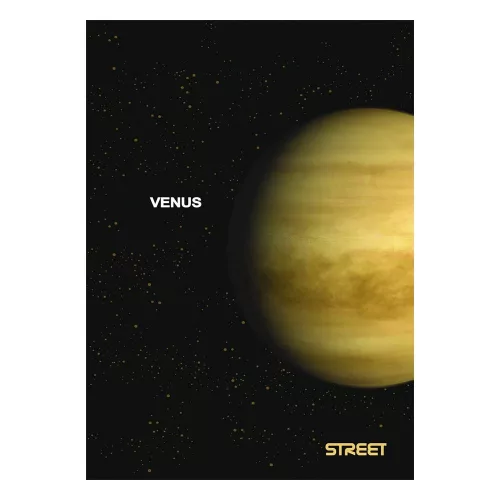 Füzet kockás STREET A/4 54 lapos Planets