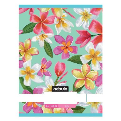 Füzet sima NEBULO A/4 32 lapos 80-32 L-Design 12 db/csomag