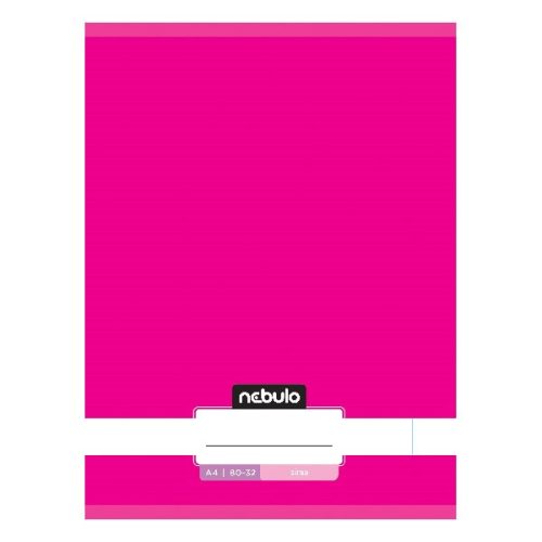 Füzet sima NEBULO A/4 32 lapos 80-32 Monochrome és Gradient lányos 12 darabos