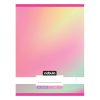 Füzet sima NEBULO A/4 32 lapos 80-32 Monochrome és Gradient lányos 12 darabos