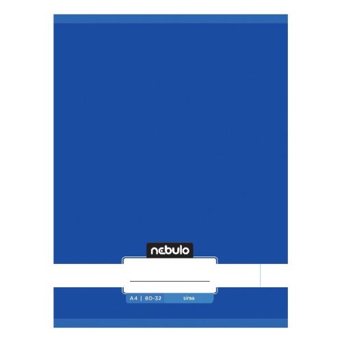 Füzet sima NEBULO A/4 32 lapos 80-32 Monochrome és Gradient fiús 12 darabos