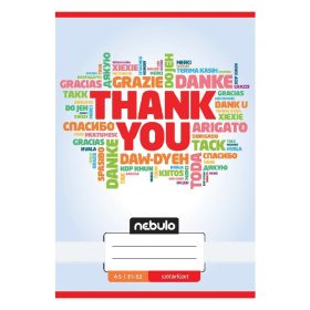 Szótárfüzet NEBULO  A/5 32 lapos 31-32 Mix 16 darabos