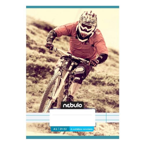 Füzet vonalas NEBULO A/5 32 lapos 21-32 Vagány I. 16 darabos