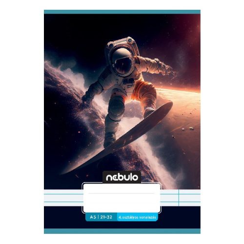 Füzet vonalas NEBULO A/5 32 lapos 21-32 Vagány I. 16 darabos