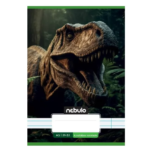 Füzet vonalas NEBULO A/5 32 lapos 21-32 4-8.osztályos Vagány II. 16 darabos