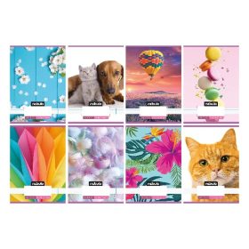   Füzet vonalas NEBULO A/5 32 lapos 21-32 4-8. osztályos Cuki I. 16 darabos