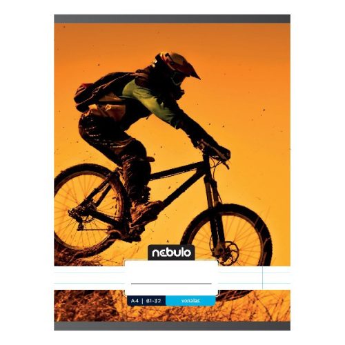 Füzet vonalas NEBULO A/4 32 lapos 81-32 Xtreme 12 darabos