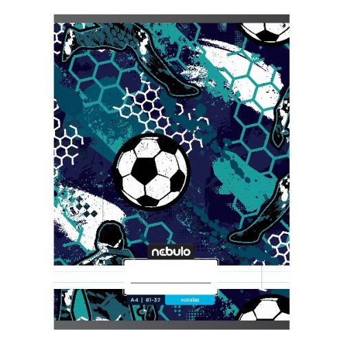 Füzet vonalas NEBULO A/4 32 lapos 81-32 Xtreme 12 darabos