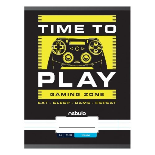 Füzet vonalas NEBULO A/4 32 lapos 81-32 Xtreme 12 darabos