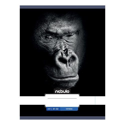 Füzet vonalas NEBULO A/4 32 lapos 81-32 Állatok 12 darabos