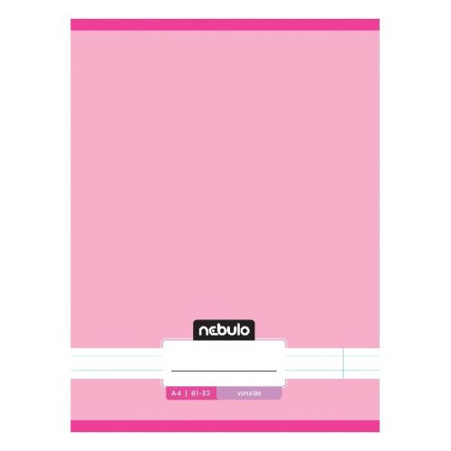 Füzet vonalas NEBULO A/4 32 lapos 81-32 Monochrome és Gradient lányos 12 darabos
