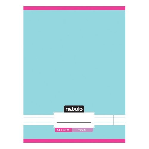 Füzet vonalas NEBULO A/4 32 lapos 81-32 Monochrome és Gradient lányos 12 darabos