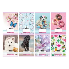   Füzet vonalas NEBULO A/5 32 lapos 16-32 2.osztályos Cuki 16 darabos