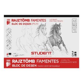 Rajztömb ICO Student A/3 10 lapos