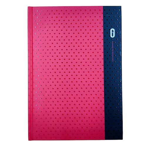 Beírókönyv vonalas JUNIOR A/5 80 lapos Diorama keményfedeles egyszínű