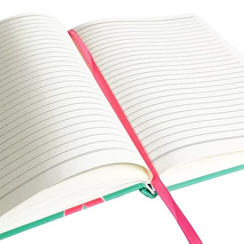 Jegyzetfüzet vonalas SPOKO A/5 96 lapos gumis keményfedeles kicsi szív