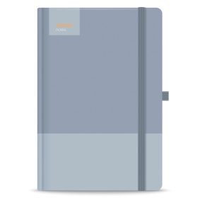   Notesz vonalas STREET Casual A/6 96 lapos gumis keményfedelű kék