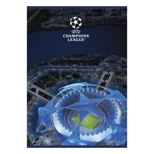 Füzet vonalas CHAMPIONS LEAGUE A/4 54 lapos margóval