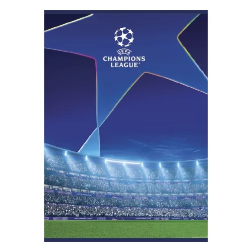 Füzet vonalas CHAMPIONS LEAGUE A/4 54 lapos margóval
