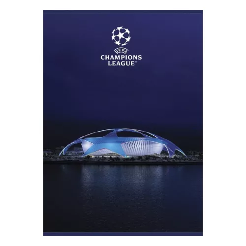 Füzet vonalas CHAMPIONS LEAGUE A/4 54 lapos margóval