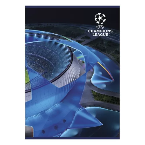 Füzet vonalas CHAMPIONS LEAGUE A/5 54 lapos margóval