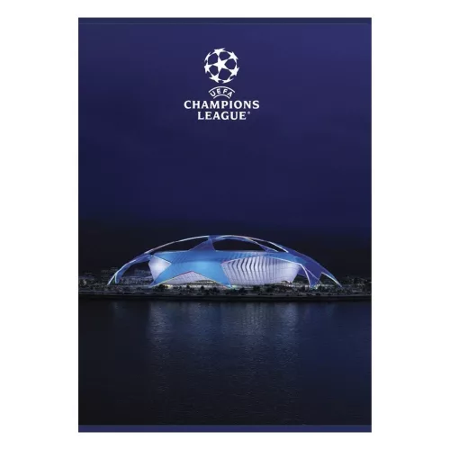 Füzet vonalas CHAMPIONS LEAGUE A/5 54 lapos margóval