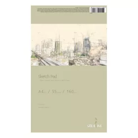 Rajztömb CREATIVE A/4 160 g 35 lapos