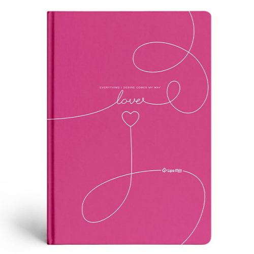 Beírókönyv vonalas LIPAMILL A/4 96 lapos keményfedeles