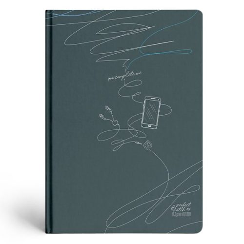 Beírókönyv kockás LIPAMILL A/5 96 lapos keményfedeles