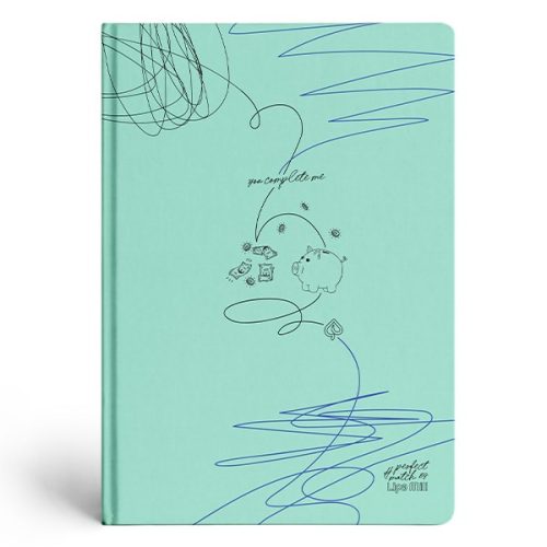 Beírókönyv kockás LIPAMILL A/5 96 lapos keményfedeles