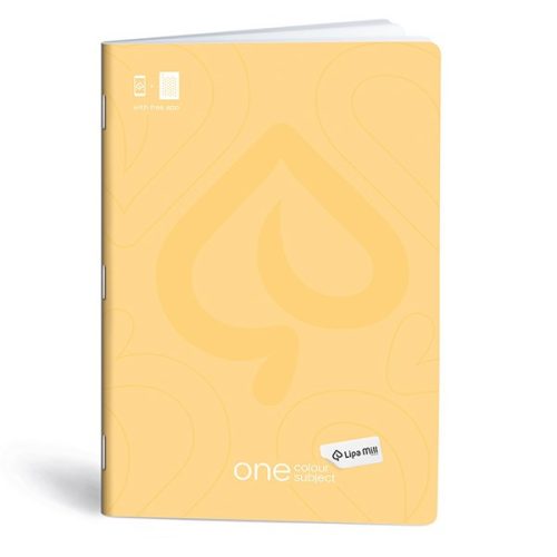 Füzet vonalas LIPAMILL A/4 40 lapos One colour