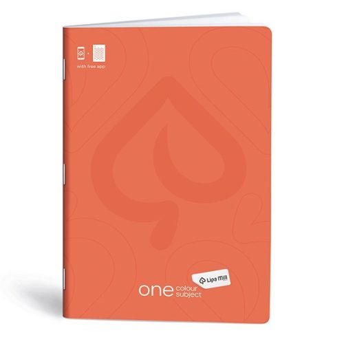 Füzet kockás LIPAMILL A/4 40 lapos One colour