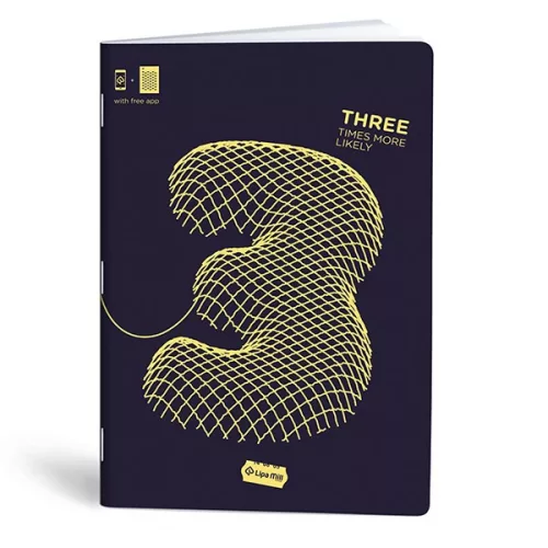 Füzet vonalas LIPAMILL A/4 40 lapos Numbers