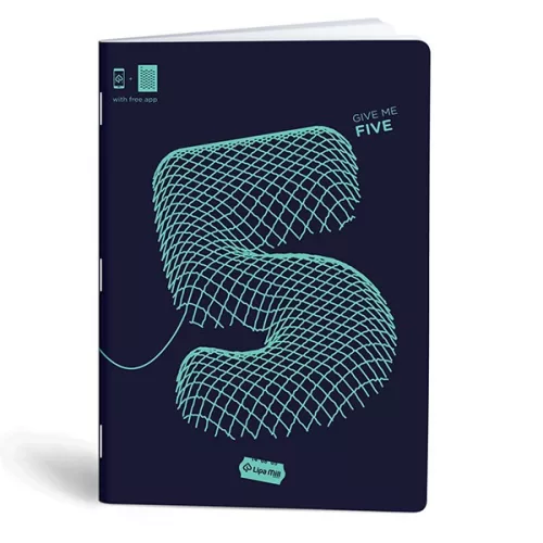 Füzet vonalas LIPAMILL A/4 40 lapos Numbers