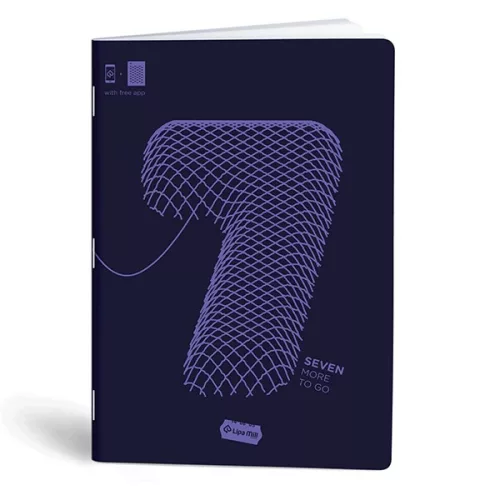 Füzet vonalas LIPAMILL A/4 40 lapos Numbers