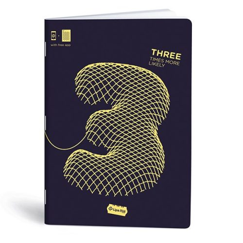 Füzet kockás LIPAMILL A/4 40 lapos Numbers