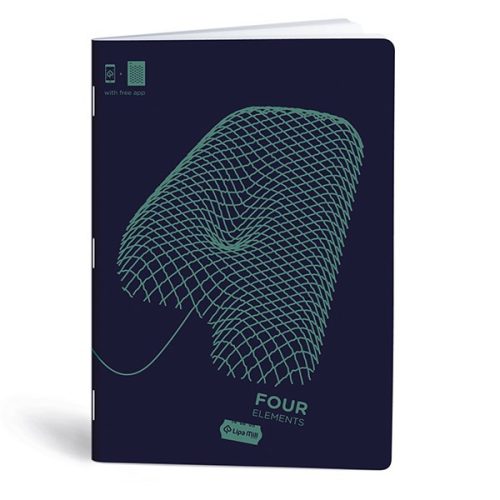 Füzet kockás LIPAMILL A/4 40 lapos Numbers