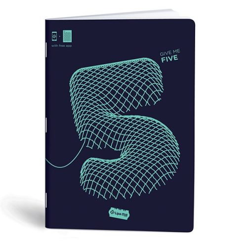 Füzet kockás LIPAMILL A/4 40 lapos Numbers