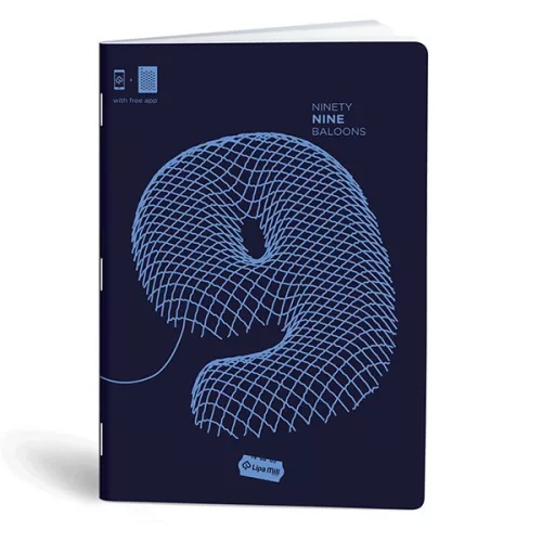 Füzet kockás LIPAMILL A/4 40 lapos Numbers