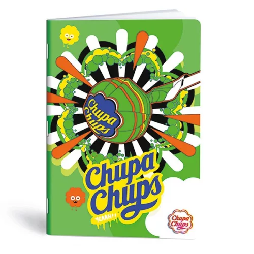 Füzet vonalas LIPAMILL A/4 40 lapos Chupa Chups