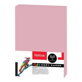   Fénymásolópapír színes OPTIMA A/4 80 g pasztell pink 500 ív/csomag