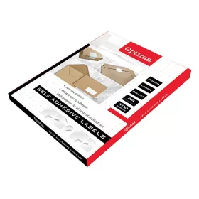 Etikett OPTIMA 32088 70x36mm 2400 címke/doboz 100 ív/doboz