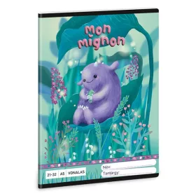 Füzet kockás ARS UNA A/5 32 lapos 27-32 Mon Mignon