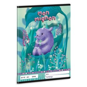 Füzet sima ARS UNA A/5 32 lapos 20-32 Mon Mignon