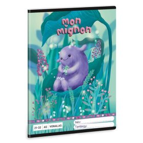   Füzet vonalas ARS UNA A/5 32 lapos 21-32 4-8. osztályos Mon Mignon