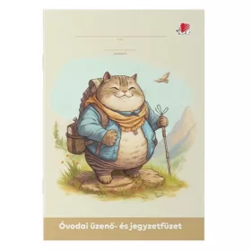 Üzenő- és jegyzetfüzet ICO Student A/5 32 lapos óvodai
